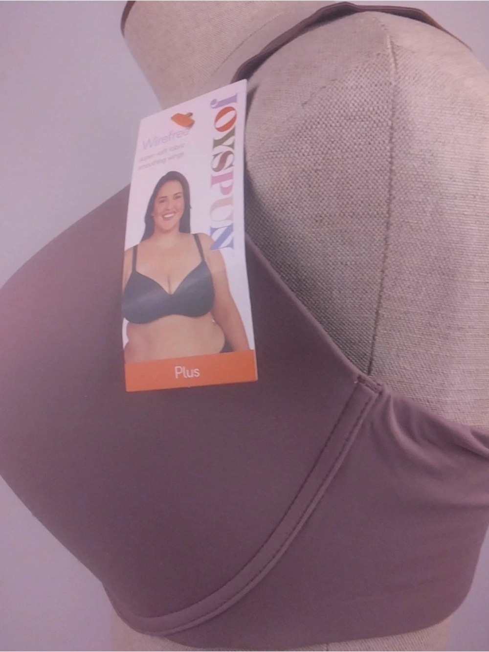 Joyspun Plus Wireless T Shirt Bra Size 42 D NWT set of 2 - Picture 6 of 10